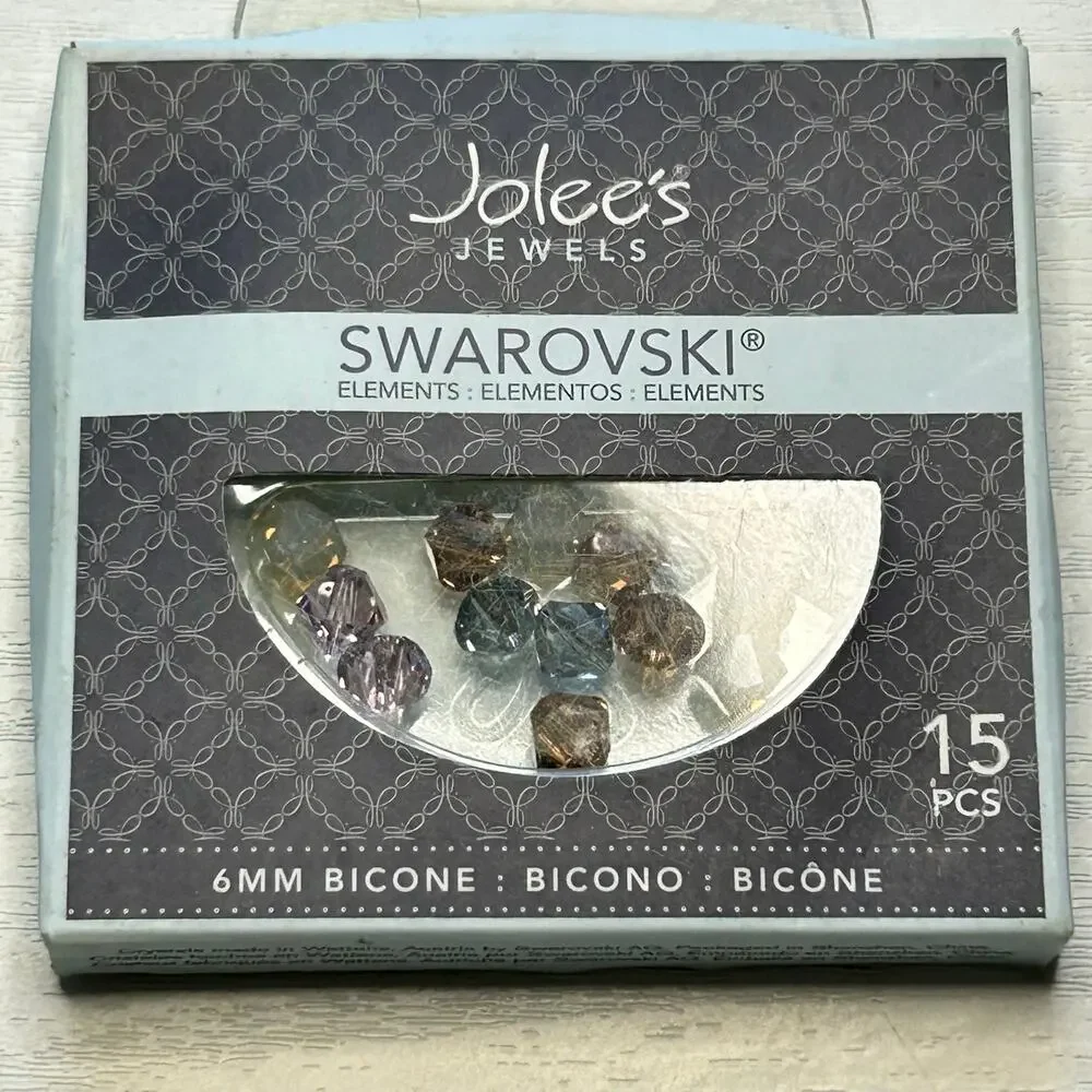 EK Success Jolee's Swarovski Crystal Bead Mix Lot NOS